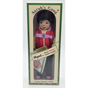 Sarah's Gang‎ Miguel Doll 11 Inch Gold Heart Premier Edition Plush 1996 Rare